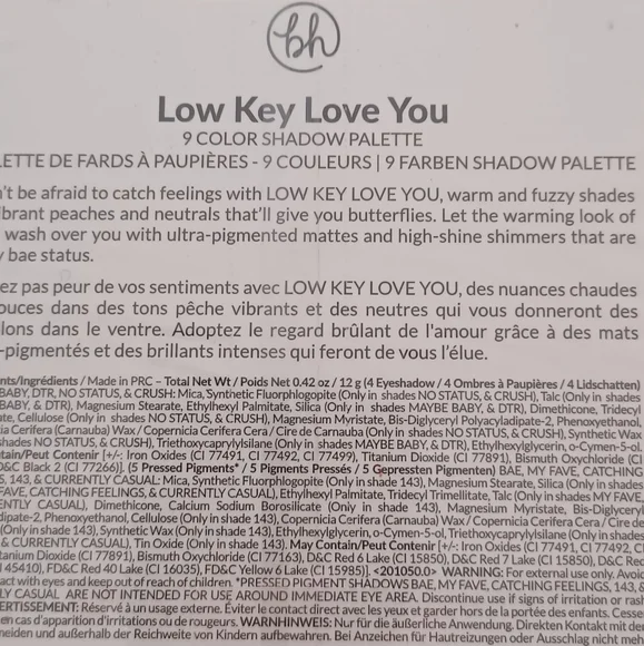 BH Cares Palette Shadows - Picture 4 of 5